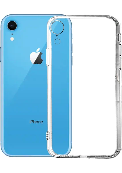 iPhone XR Ultra İnce 0.2 mm Soft Silikon Kılıf