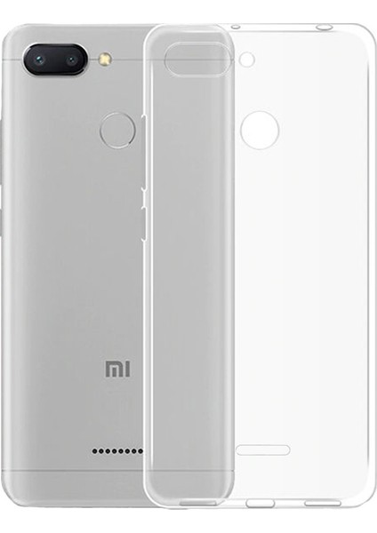 Xiaomi Redmi 6 Ultra İnce 0.2 mm Soft Silikon Kılıf