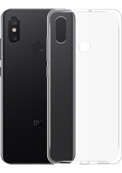 Xiaomi Mi 8 Ultra İnce 0.2 mm Soft Silikon Kılıf