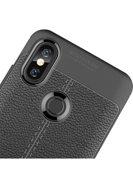 Xiaomi Mi A2 Lite - Redmi 6 Pro Leather Tpu Silikon Kılıf