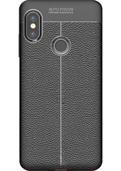 Xiaomi Mi 8 Leather Tpu Silikon Kılıf
