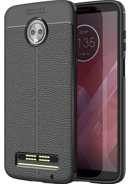 Motorola Moto Z3 Play Leather Tpu Silikon Kılıf fiyatları