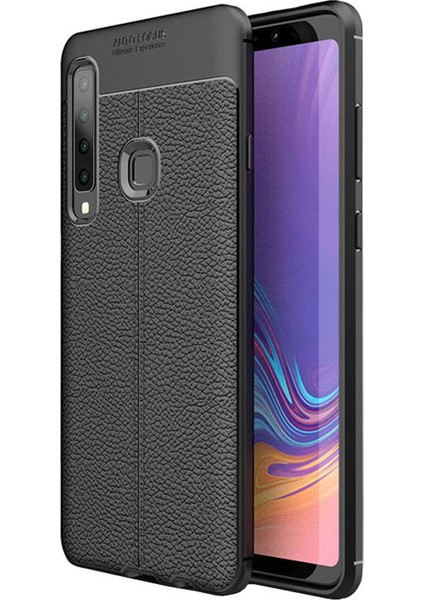 Samsung Galaxy A9 2018 Leather Tpu Silikon Kılıf