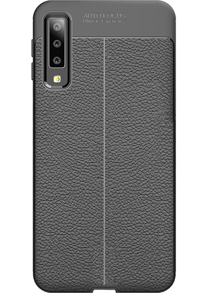 Samsung Galaxy A7 2018 Leather Tpu Silikon Kılıf