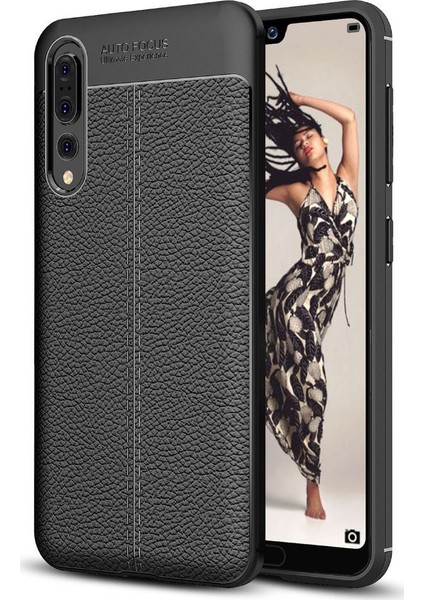 Huawei P20 Pro Leather Tpu Silikon Kılıf