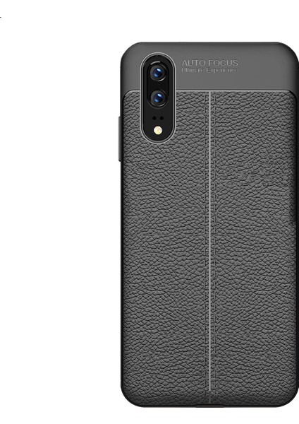 Huawei P20 Leather Tpu Silikon Kılıf
