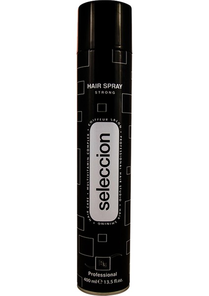 Plus Saç Spreyi 400 ml Siyah Strong