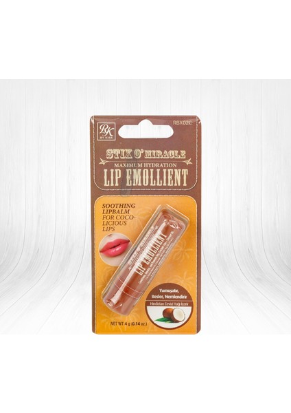 Kisses Stix O'Miracle Lip Emollient Hindisancevizli Lipbalm 4g
