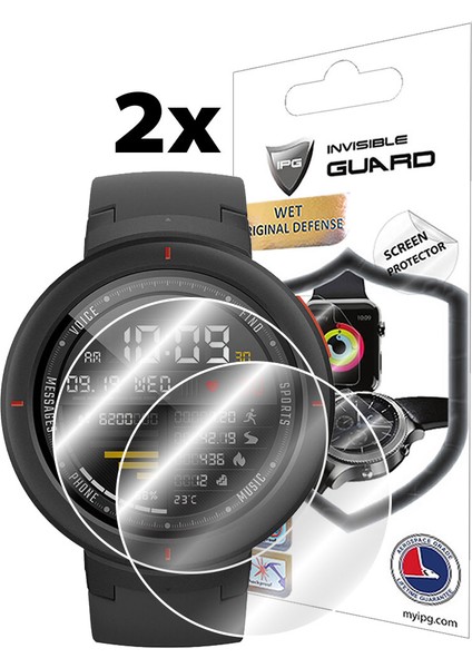 Huami Amazfit Verge - Verge Lite Akıllı Saat Ekran Koruyucu (2 Adet)