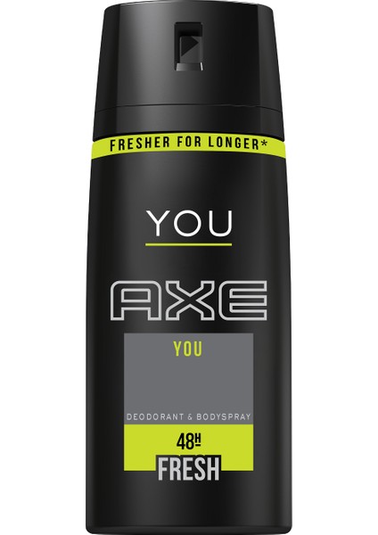 You Erkek Deodorant Sprey 150 ml