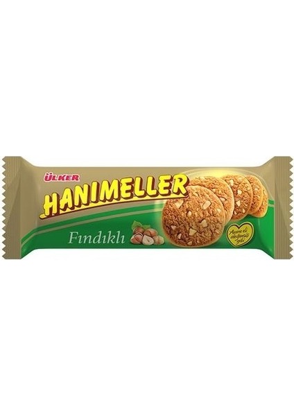 Hanımeller Fındıklı Bisküvi 82 gr x 18'li