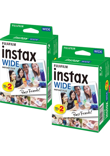 Instax Wide 20'Li Film 2'Li Set 40 Poz