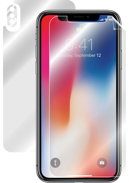 Apple İphone Xs Max Görünmez Tam Kaplama (Ekran ve Arka Koruma)