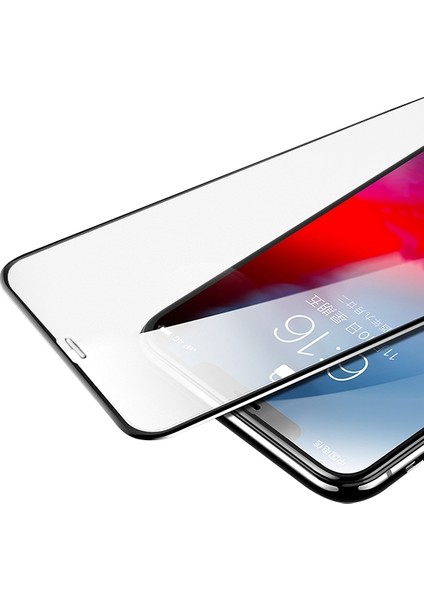 iPhone X XS 5D Kavisli Full Cam Ekran Koruyucu