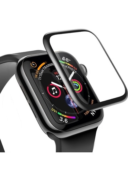 Apple Watch Uyumlu Saat 3D Kavisli Cam Ekran Koruyucu 42 mm