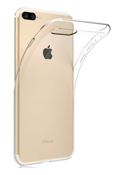 Jopus Apple iPhone 8 Plus Silikon Kılıf Şeffaf