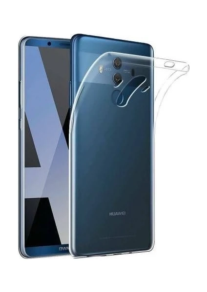 Jopus Huawei Mate 10 Pro Silikon Kılıf Şeffaf