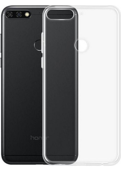 Jopus Huawei Y7 2018 Silikon Kılıf Şeffaf