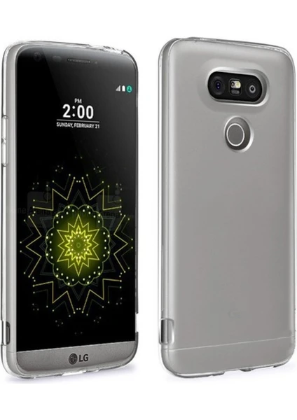 Jopus LG G5 Silikon Kılıf Şeffaf