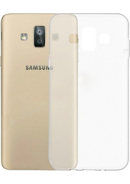 Jopus Samsung Galaxy J7 Duo Silikon Kılıf Şeffaf