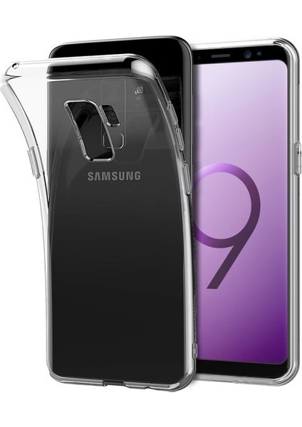 Jopus Samsung Galaxy S9 Plus Silikon Kılıf Şeffaf