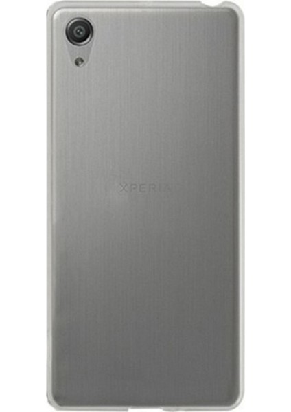 Jopus Sony Xperia Xa Ultra Silikon Kılıf Şeffaf + Cam Ekran Koruyucu