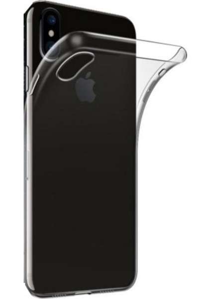 Jopus Apple iPhone X Silikon Kılıf Şeffaf + Nano Cam Ekran Koruyucu