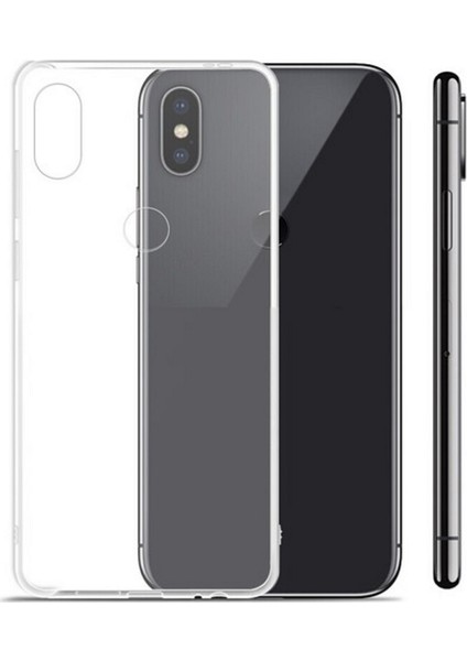 Jopus Huawei P20 Silikon Kılıf Şeffaf + Nano Cam Ekran Koruyucu
