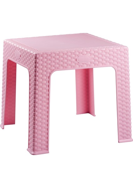 Tuffex Rattan Sehpa - Pembe