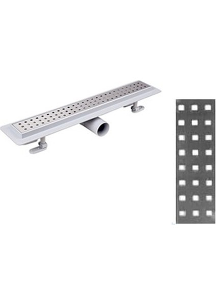 Duş Kanalı 40 Cm Kare Desenli 93764