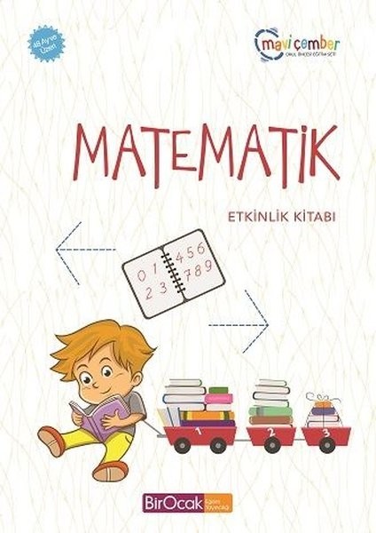Matematik Etkinlik Kitabı - Mavi Çember (48 Ay Ve Üzeri / Spiralli) - Fatma İşler