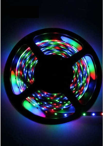 Ct4545 İç Mekan 3 Çipli Şerit Led Rgb 5 m