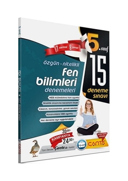 5. Sınıf Fen Bilimleri Deneme Sınavı