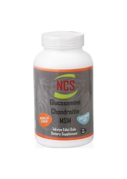 Glucosamine Chondroitin MSM Hyaluronic Acid Bosvella 180 Tablet