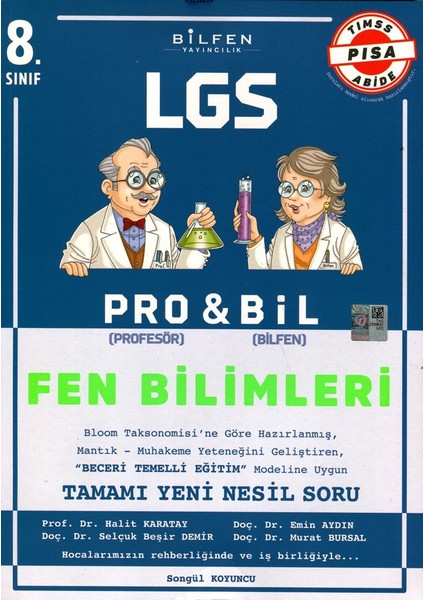 Pro & Bil 8. Sınıf LGS Fen Bilimleri Soru Bankası