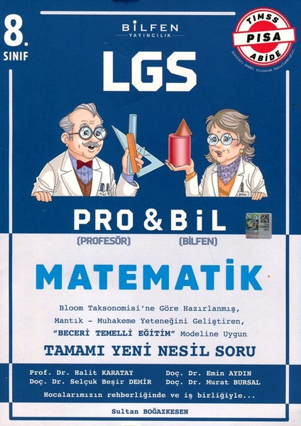 8. Sınıf LGS Pro & Bil Matematik Soru Bankası