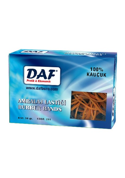 Ambalaj Lastiği Midi Kauçuk 50 Gr Kutu