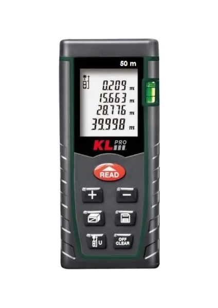 KL Pro  Kllzm50 50Mt Profesyonel Lazer Metre - Lazer Mesafe Ölçer