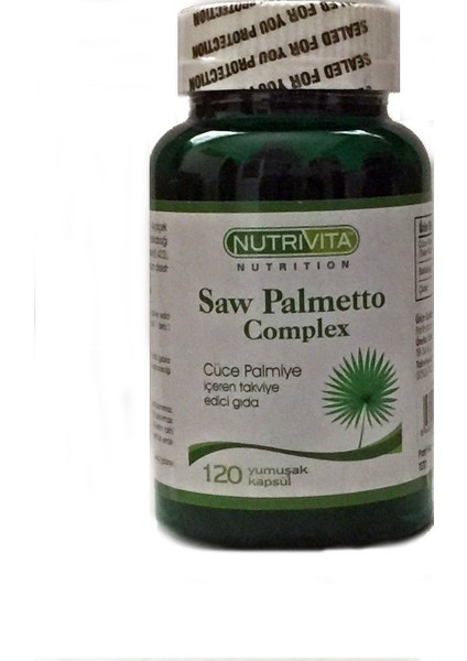 Saw Palmetto Complex 120 Yumuşak Kapsül