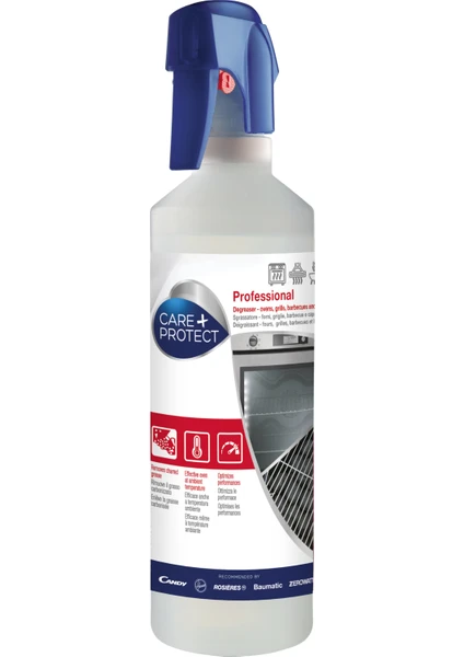 Care + Protect  Fırın Izgara – Barbekü Yağ Çözücü 500 ml