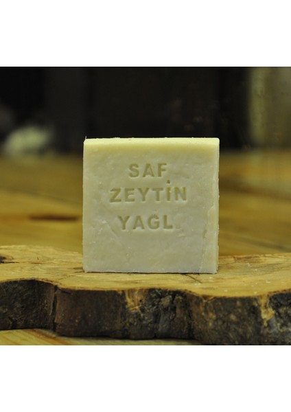 El Yapımı Doğal Zeytinyağlı Beyaz Sabun 110 gr.