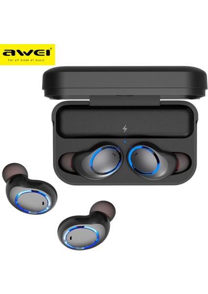 T3 Air Tws Kulakiçi Mini Bluetooth V 5.0 Şarj Standlı İkili Kulaklık