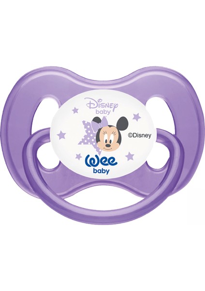 Disney Mickey & Minnie - Kelebek Emzik No:1 - Mor
