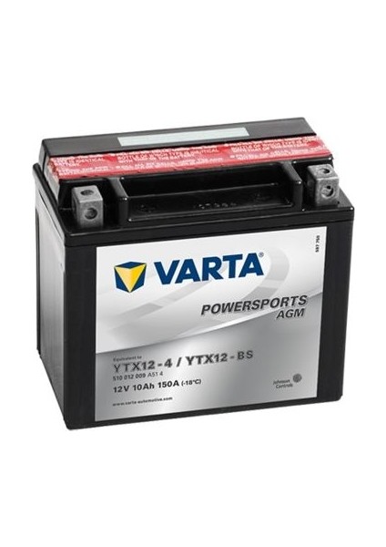 Motosiklet Aküsü Ytx12-Bs