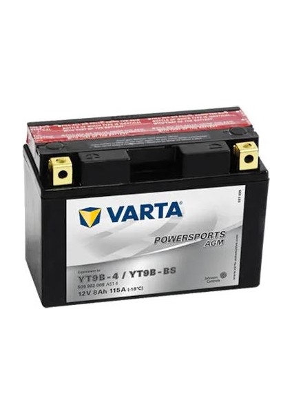 Motosiklet Aküsü Yt9B-Bs