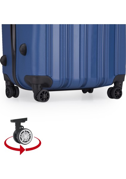 3 Lü 0 Valiz Set Voyage
