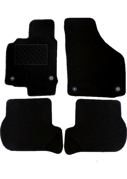 BMW X5 F15 2013-2018 Premium Halı Paspas Seti Siyah