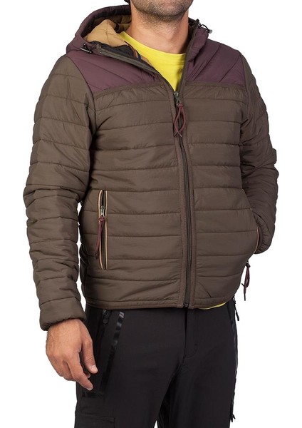 291148 Erkek Softshell Şişme Mont Haki