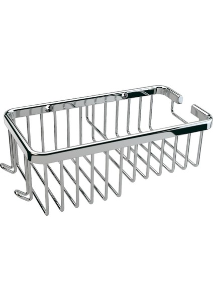 Banyo 10X20 Lifli Süngerlik Şampuanlık Krom