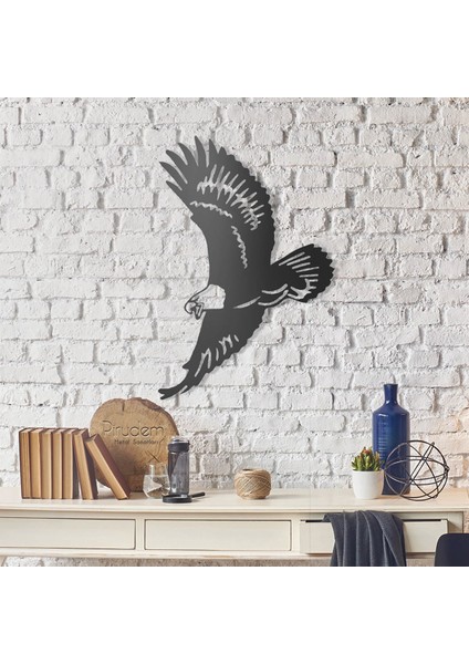 Kartal Metal Duvar Süsü